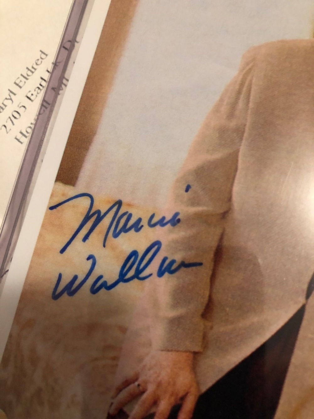 Krabappel simpsons marcia wallace autographed coa - Picture 6 of 7